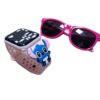 Lilo Stitch Reloginho Mais Oculos De Sol Rosa - Imagem 7